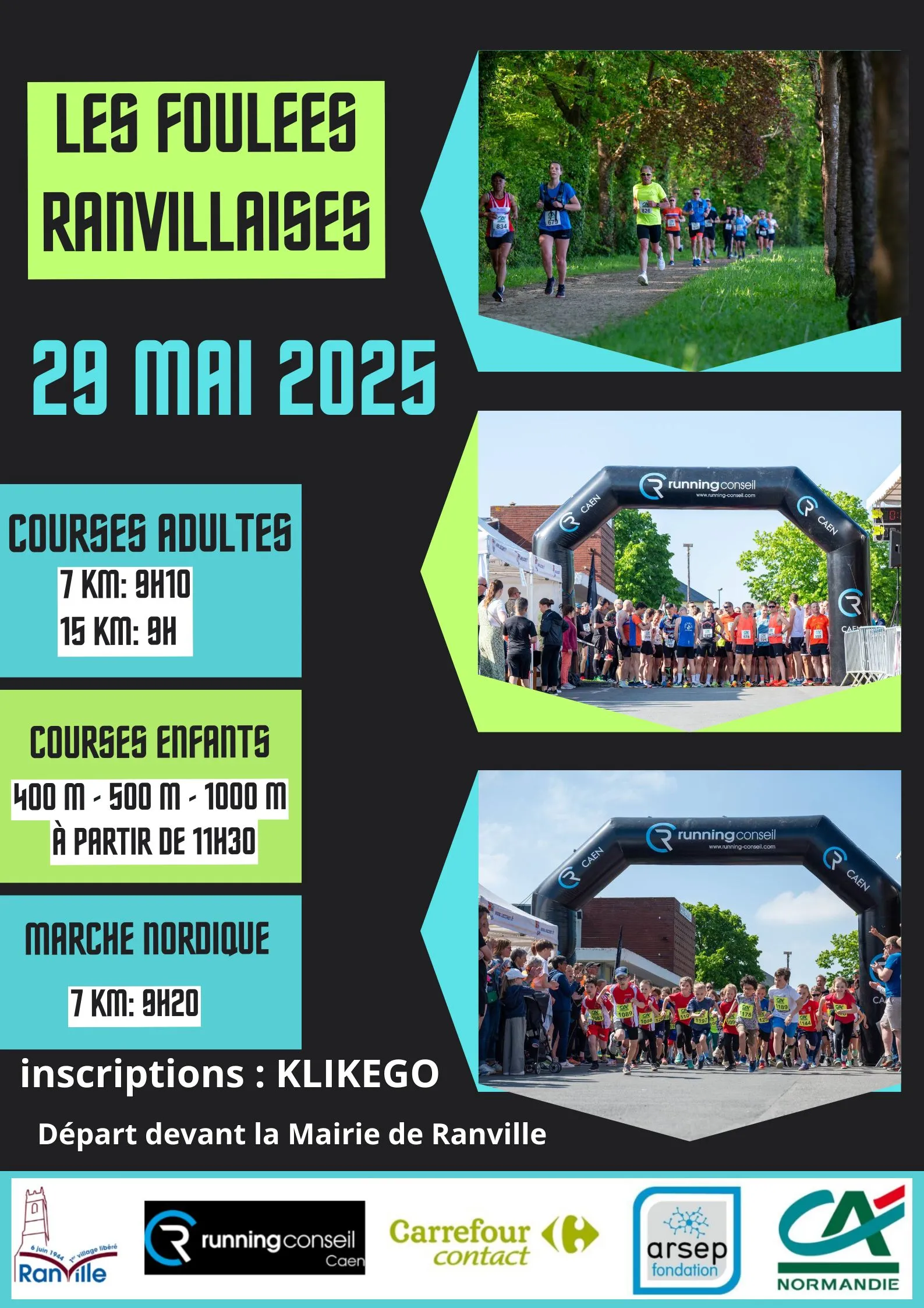 Foulées Ranvillaises 2025 Inscription Résultats