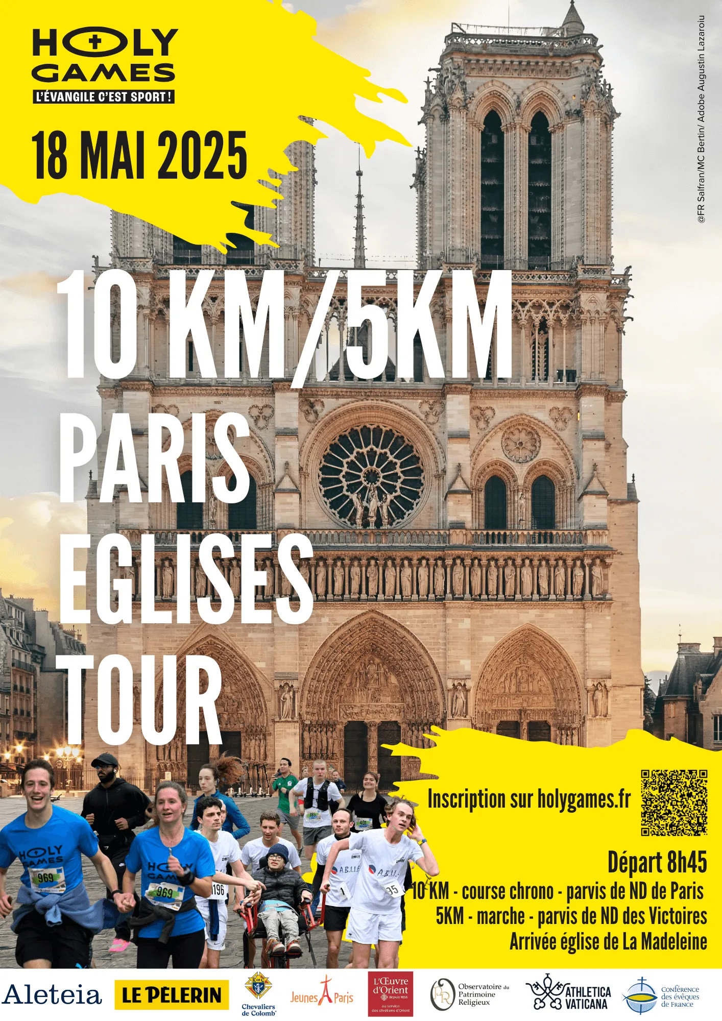Paris Eglises Tour 2025 Inscription Résultats