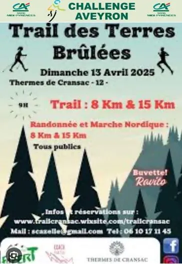Trail des Terres Brûlées 2025 Inscription Résultats
