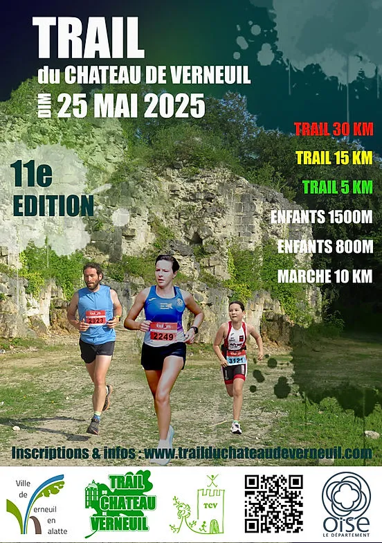 Trail du Château de Verneuil 2025 Inscription Résultats