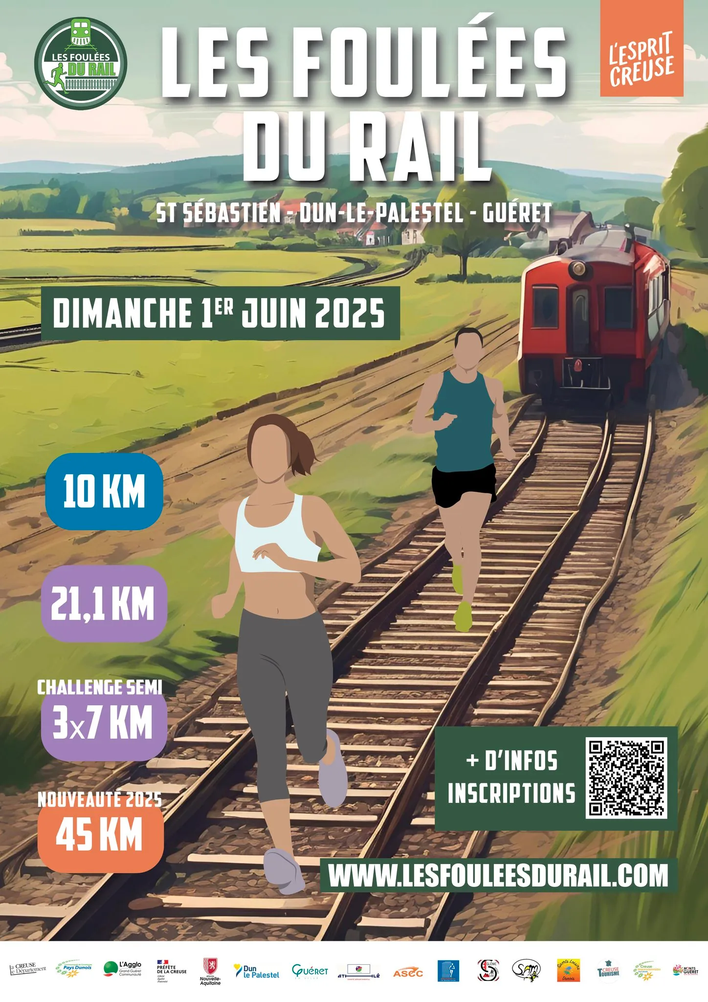 Foulées du Rail – La Dun à son Train 2025 Inscription Résultats