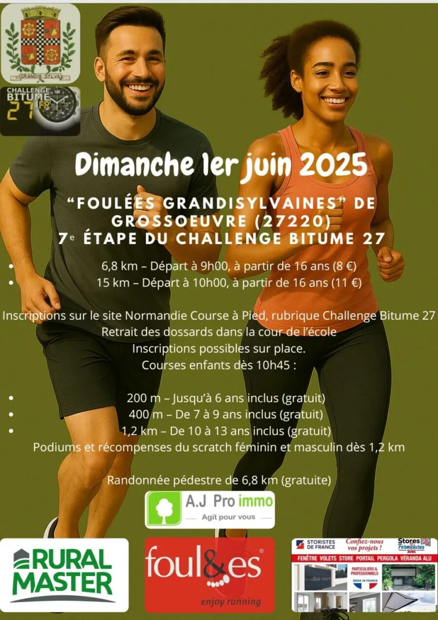 Foulées Grandisylvaines 2025 Inscription Résultats