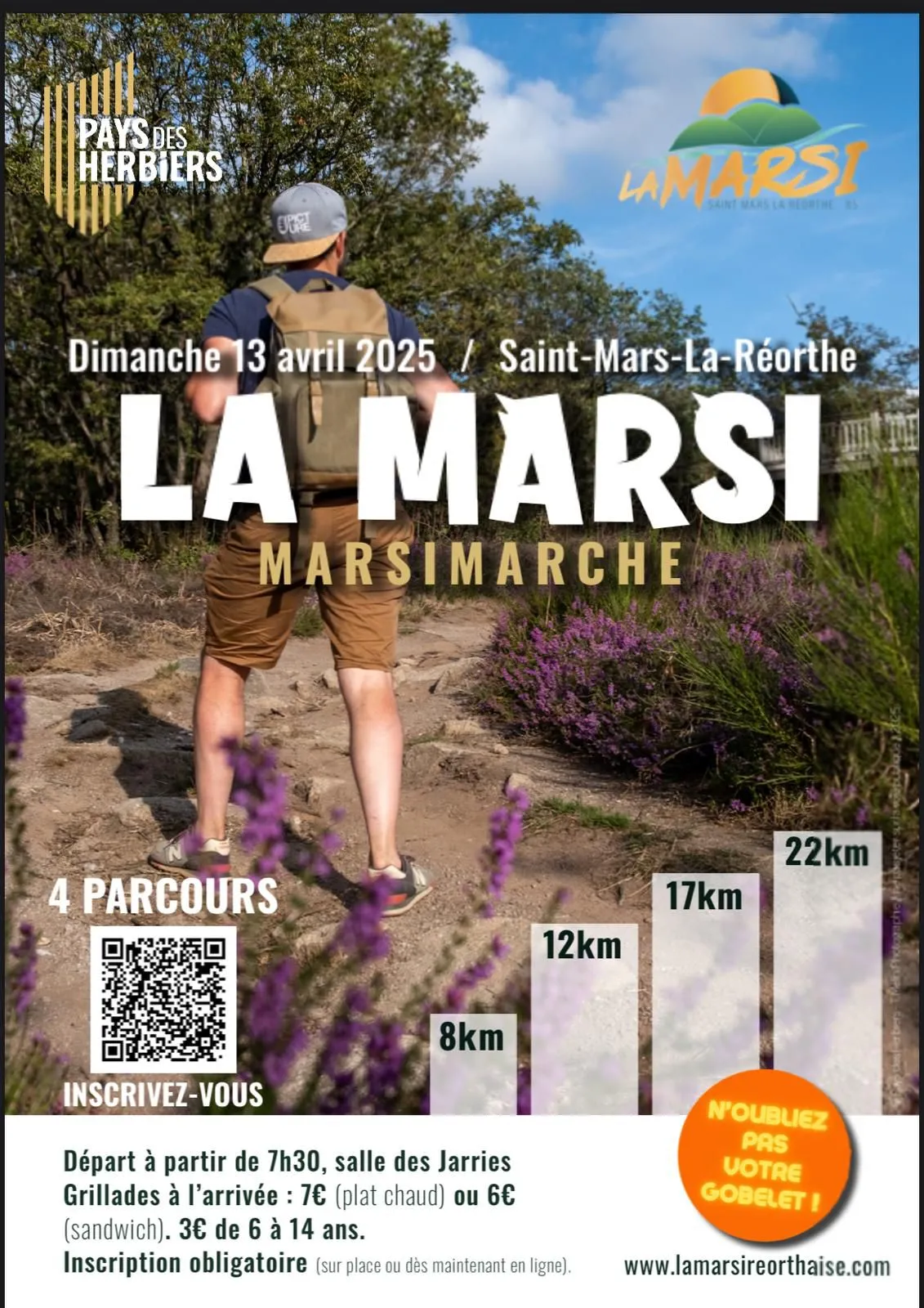 La Marsiréorthaise – Trail des 3 Sommets 2025 Inscription Résultats