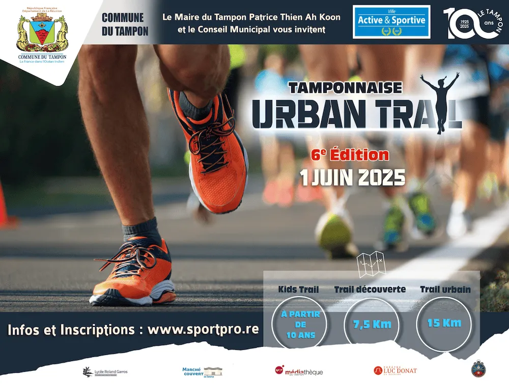 Tamponnaise Urban Trail 2025 Inscription Résultats