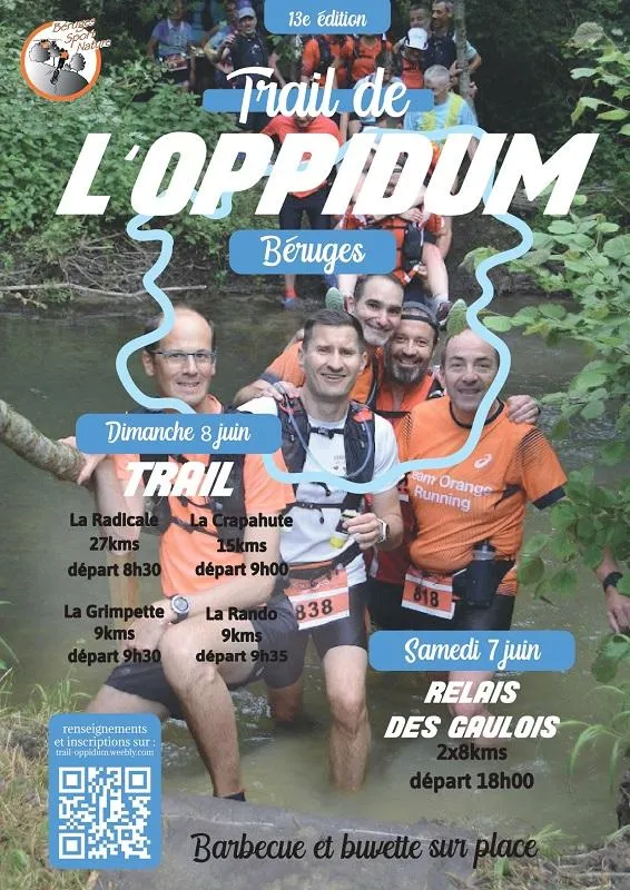 Trail de l’Oppidum – Béruges 2025 Inscription Résultats