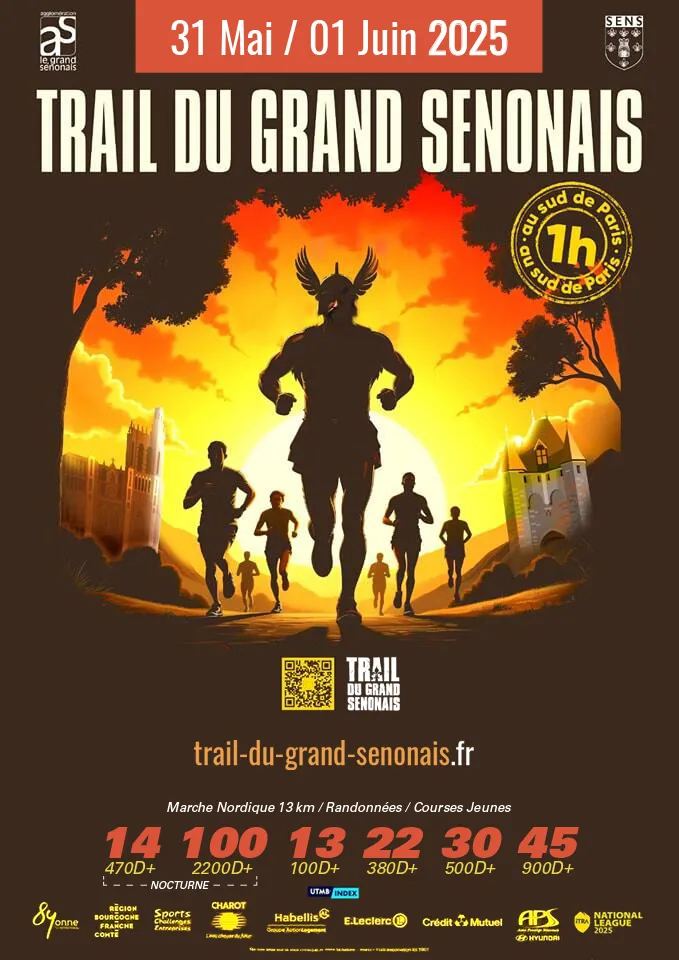 Trail du Grand Sénonais 2025 Inscription Résultats