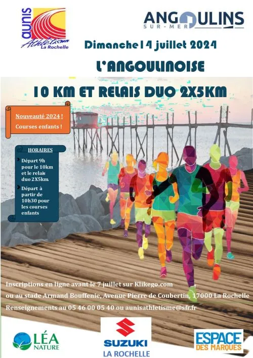 affiche de la course