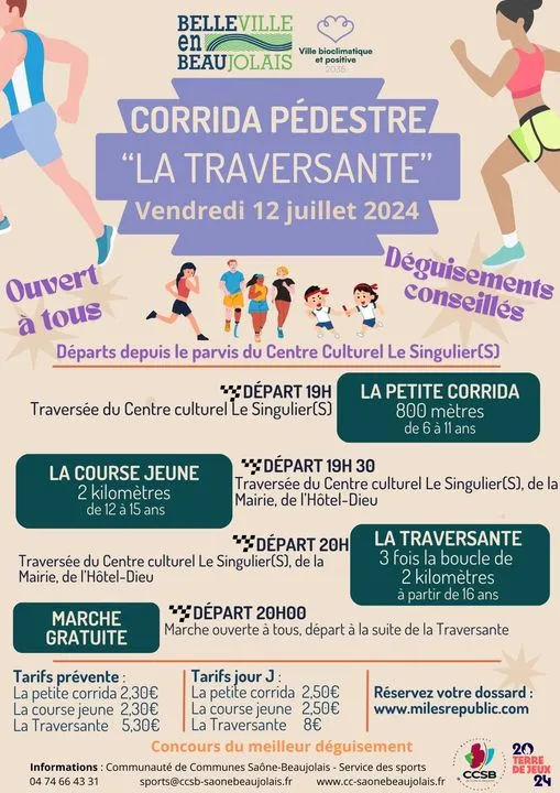 affiche de la course
