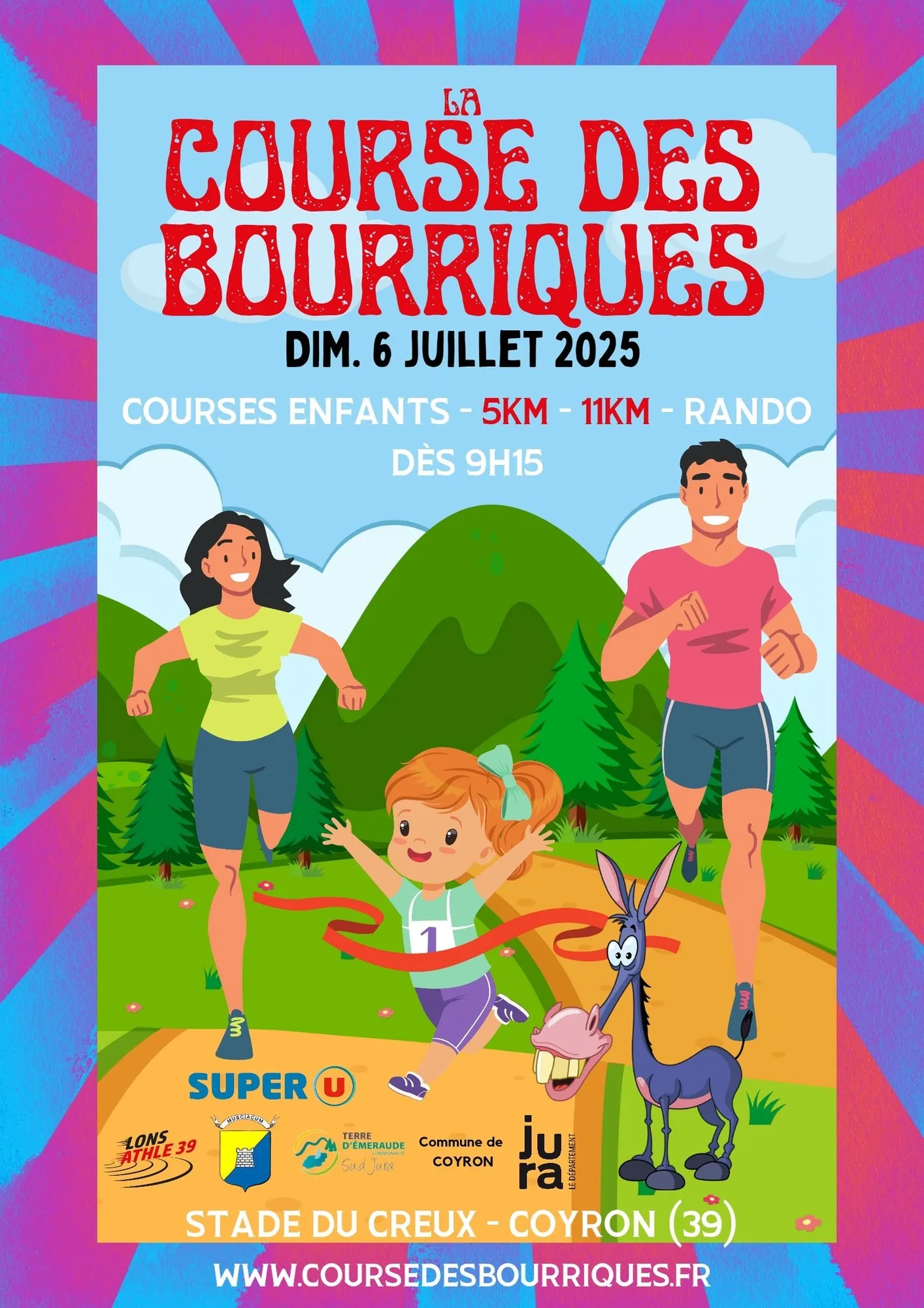Course des Bourriques 2025 Inscription Résultats