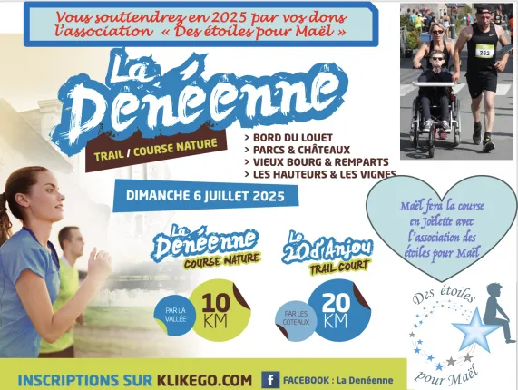 Course nature la denéenne – Trail le 20 d’Anjou 2025 Inscription Résultats