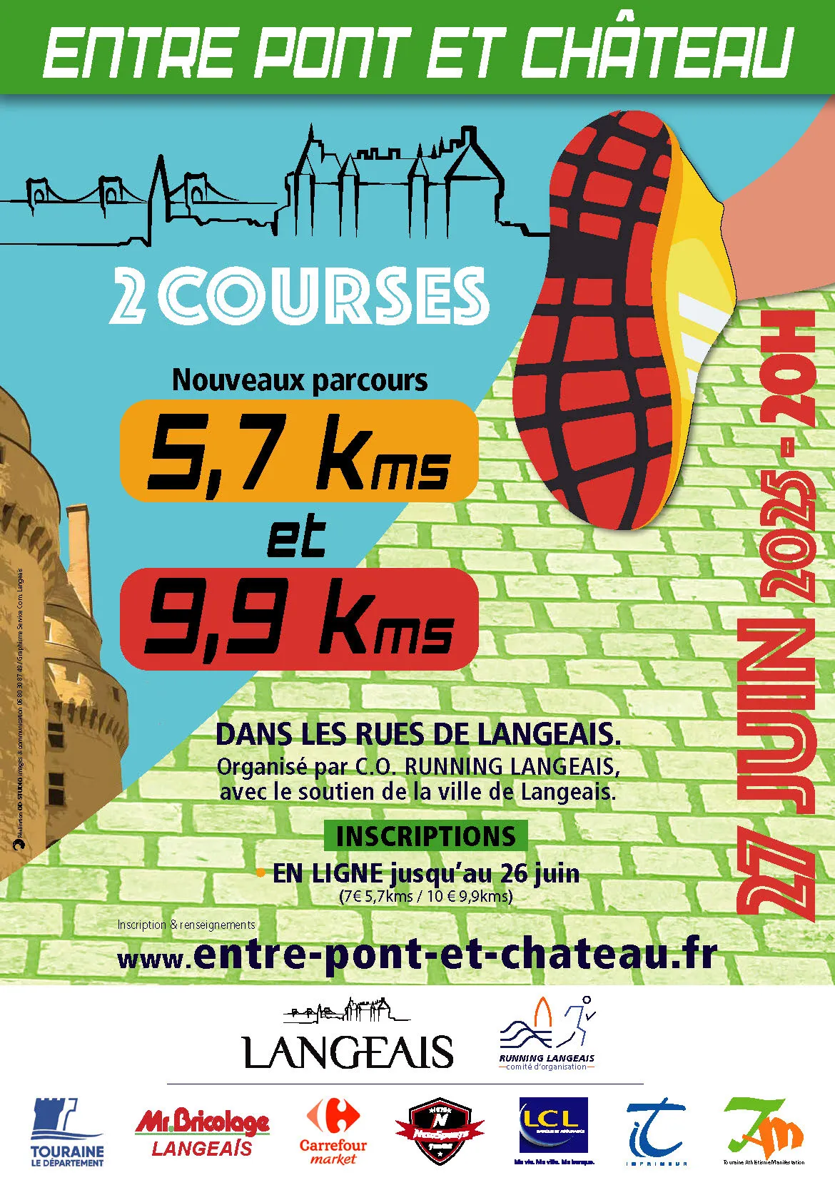 Entre Pont et Château 2025 Inscription Résultats