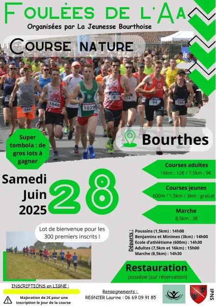 Foulées de l’Aa – Bourthes 2025 Inscription Résultats