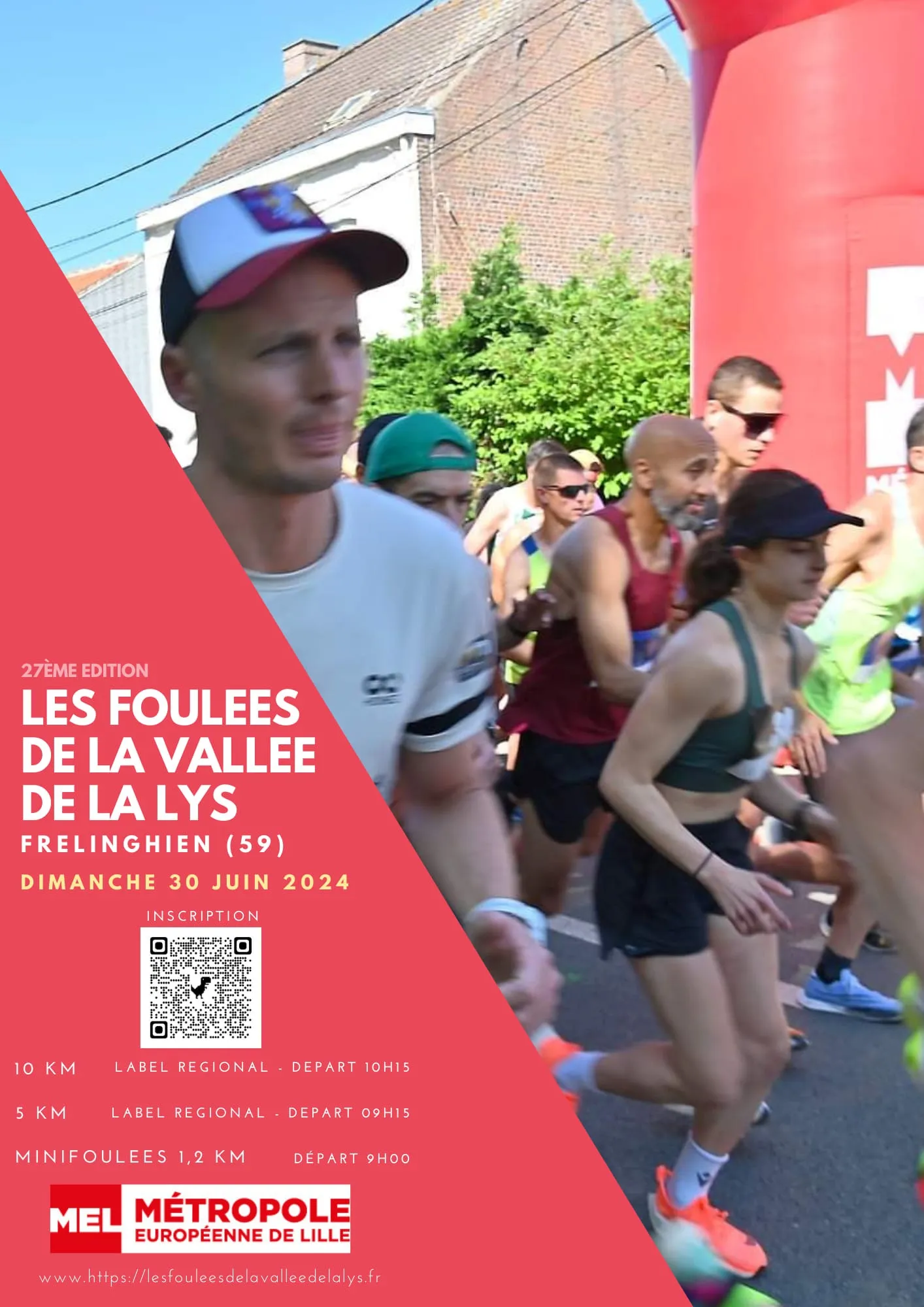 Foulées de la Vallée de la Lys 2025 Inscription Résultats