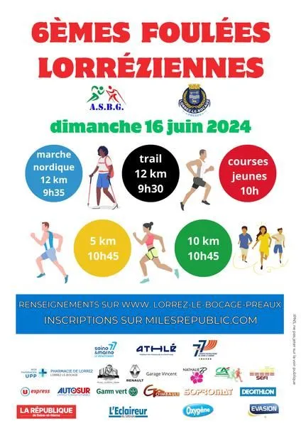 Foulées Lorreziennes 2025 Inscription Résultats