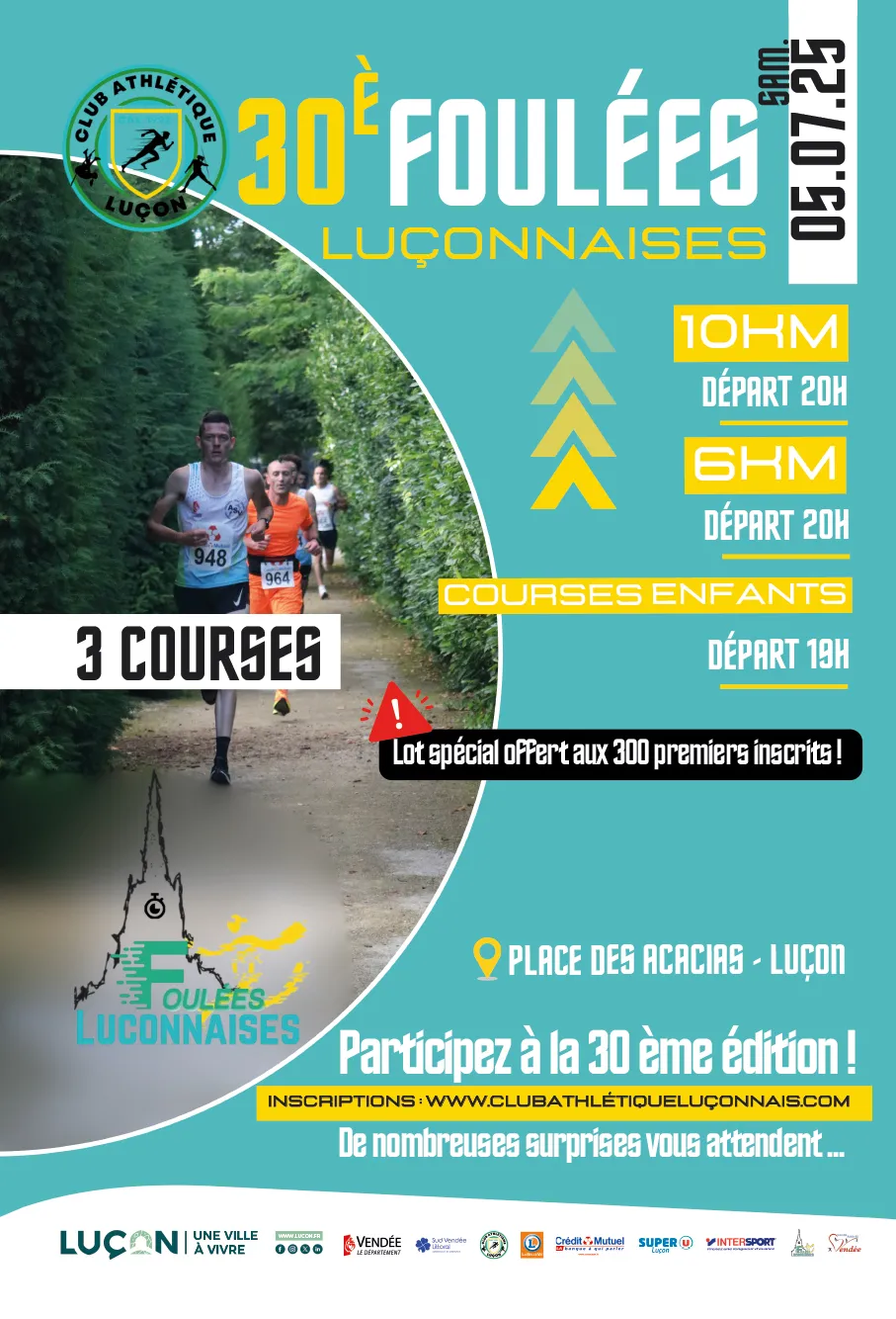 Foulées Luçonnaises 2025 Inscription Résultats