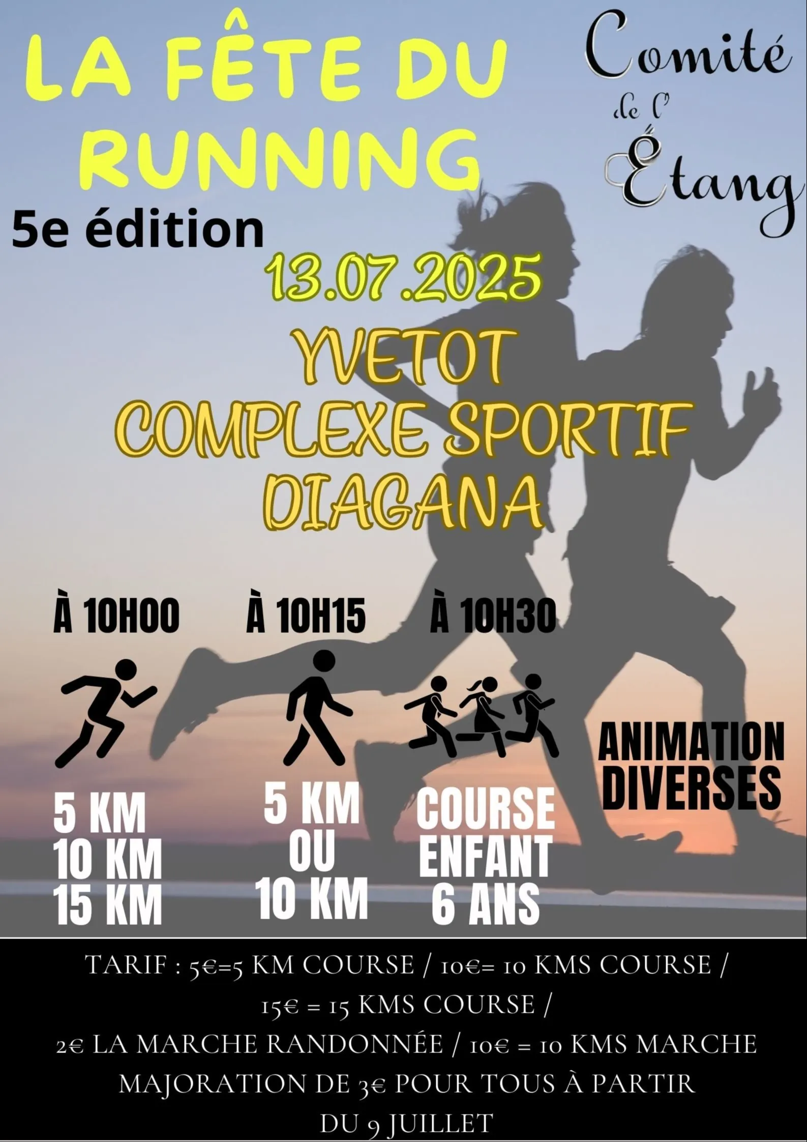 La Fête du Running Yvetot 2026 Inscription Résultats