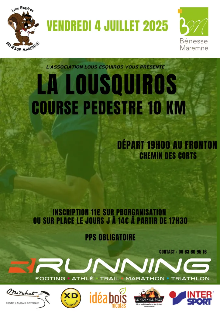 La Lousquiros 2025 Inscription Résultats