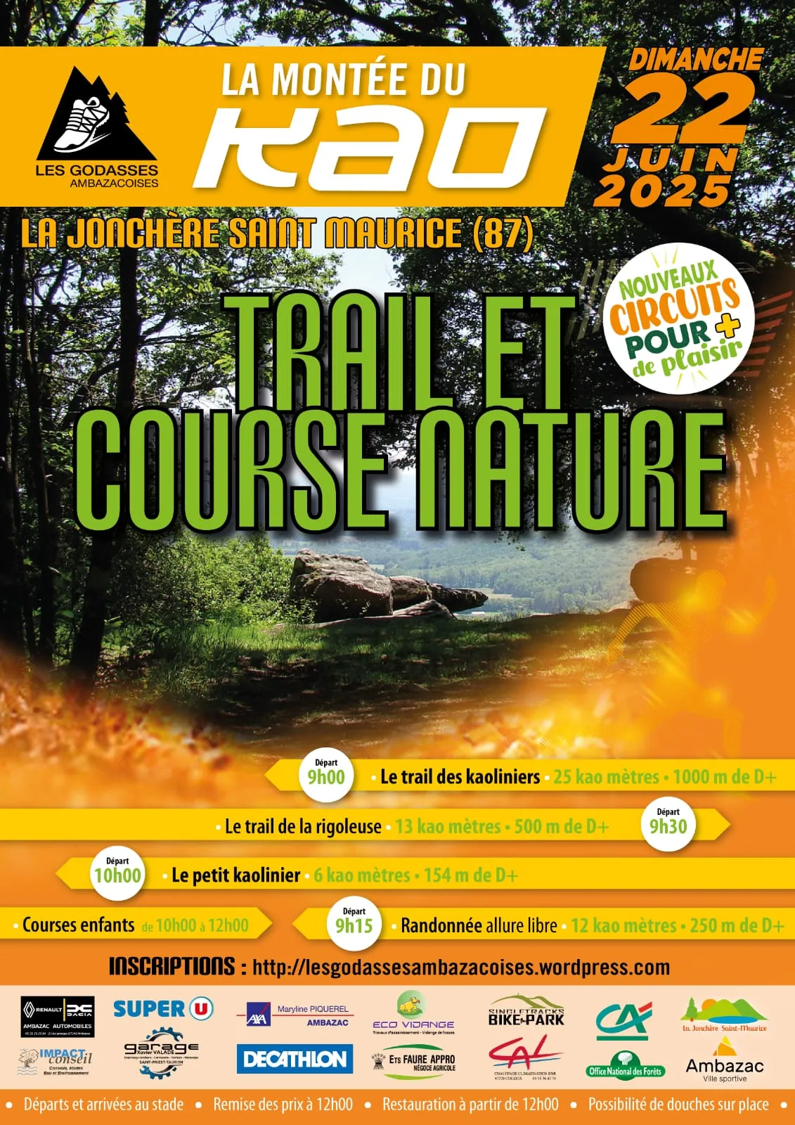 La montée du Kao – Trail des Kaoliniers 2025 Inscription Résultats