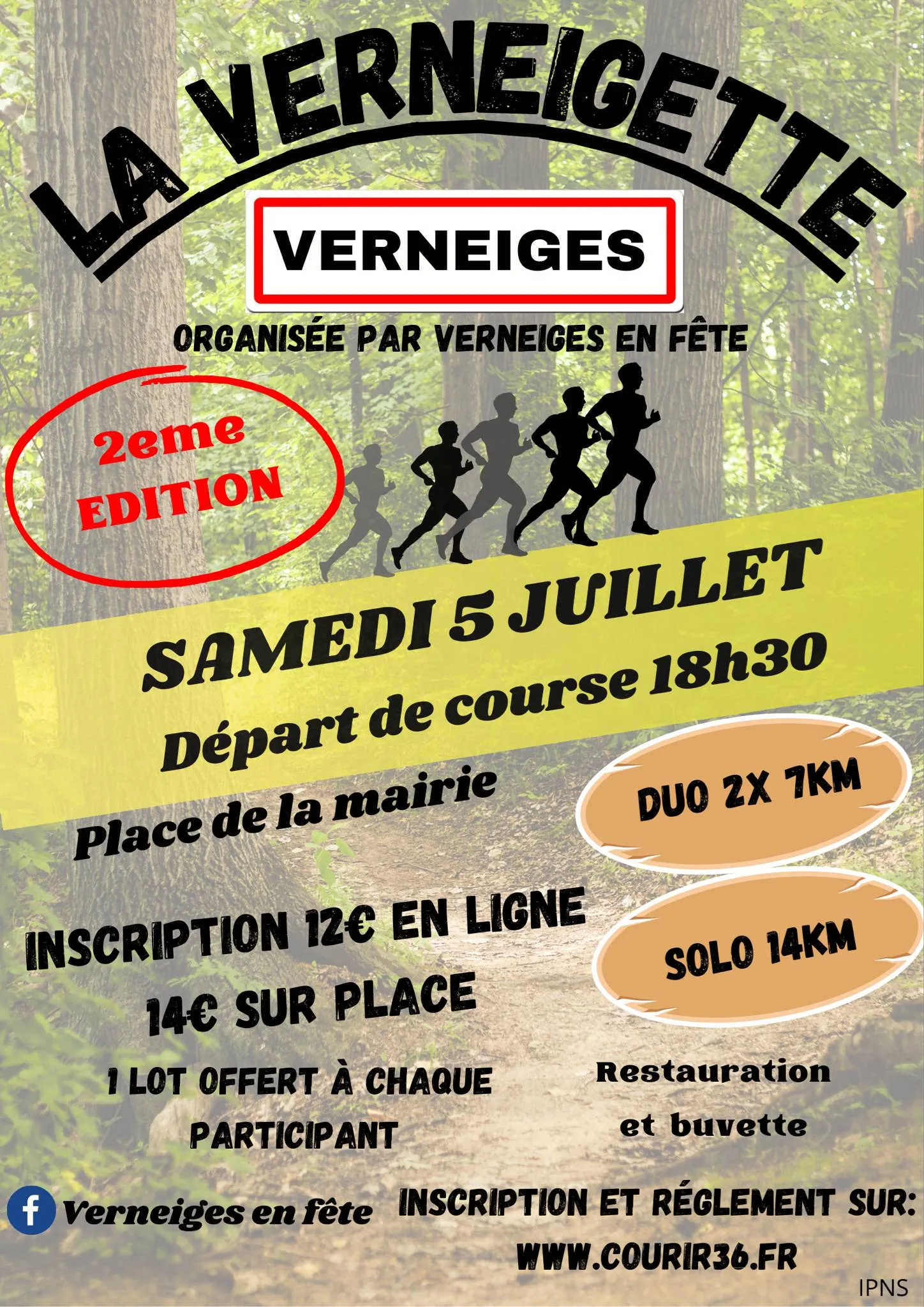 La Verneigette 2025 Inscription Résultats