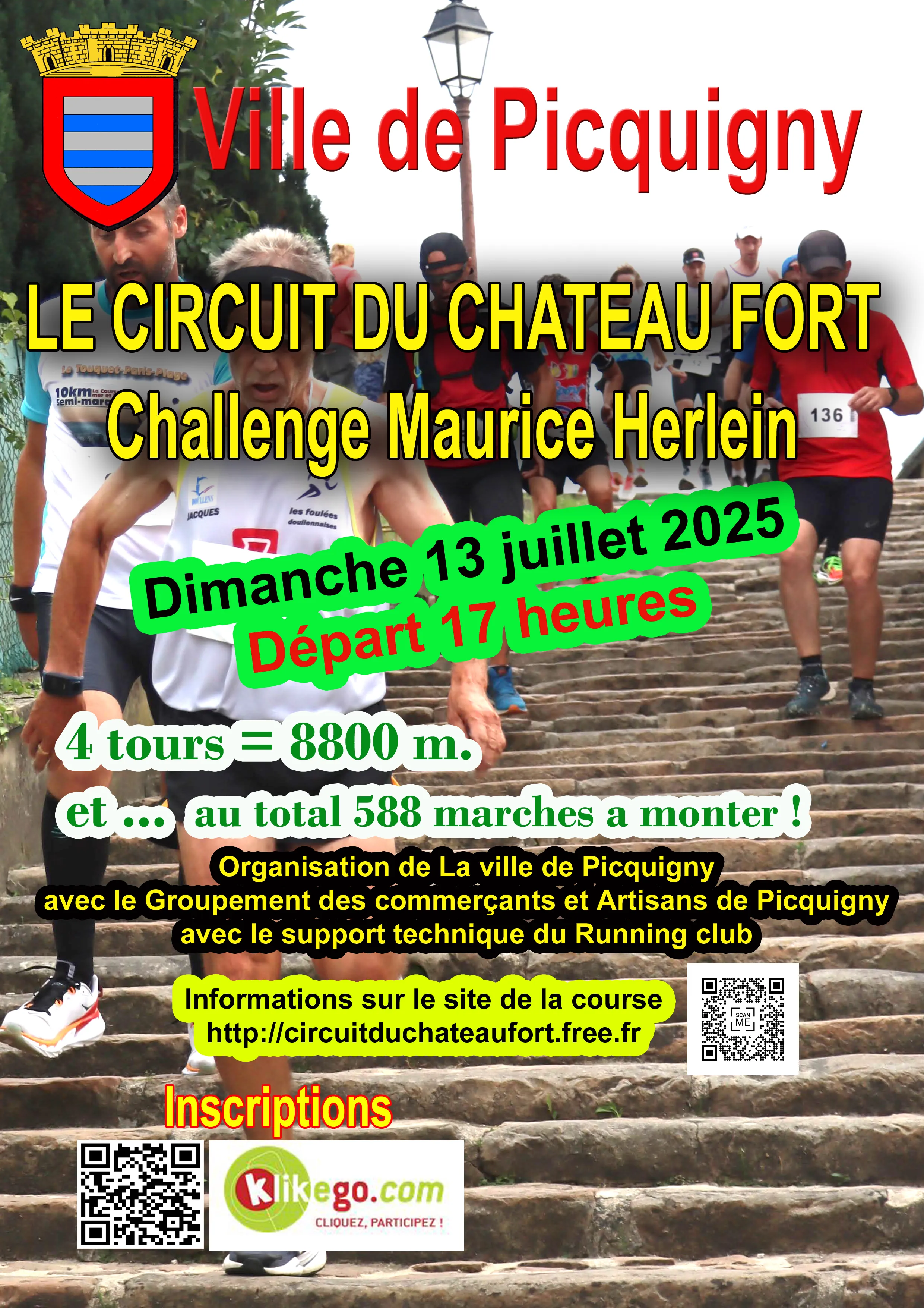 Le Circuit du Chateau Fort mémorial Maurice Herlein 2025 Inscription Résultats