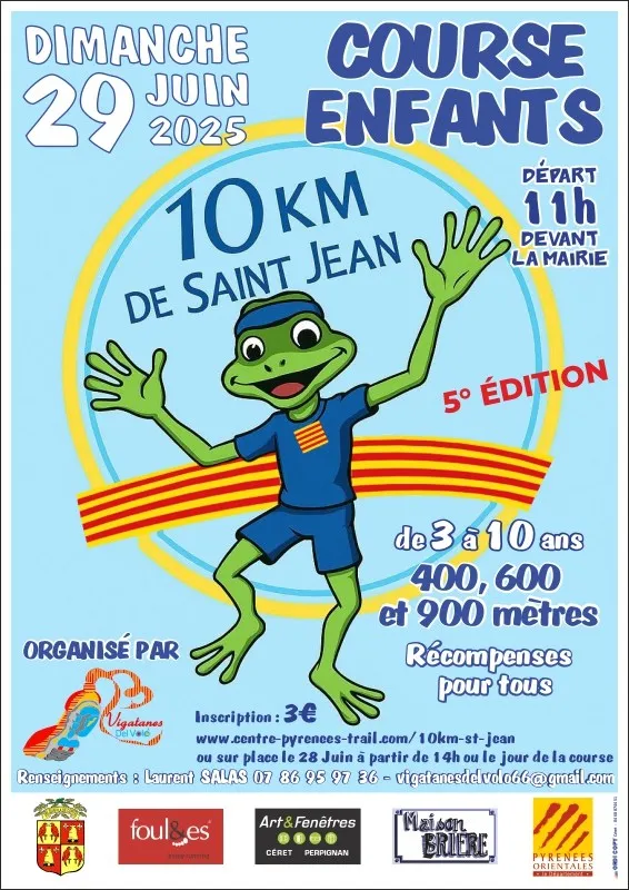 Les 10 km de Saint Jean Pla de Corts 2026 Inscription Résultats