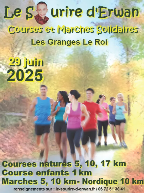 Le Sourire d’Erwan 2025 Inscription Résultats