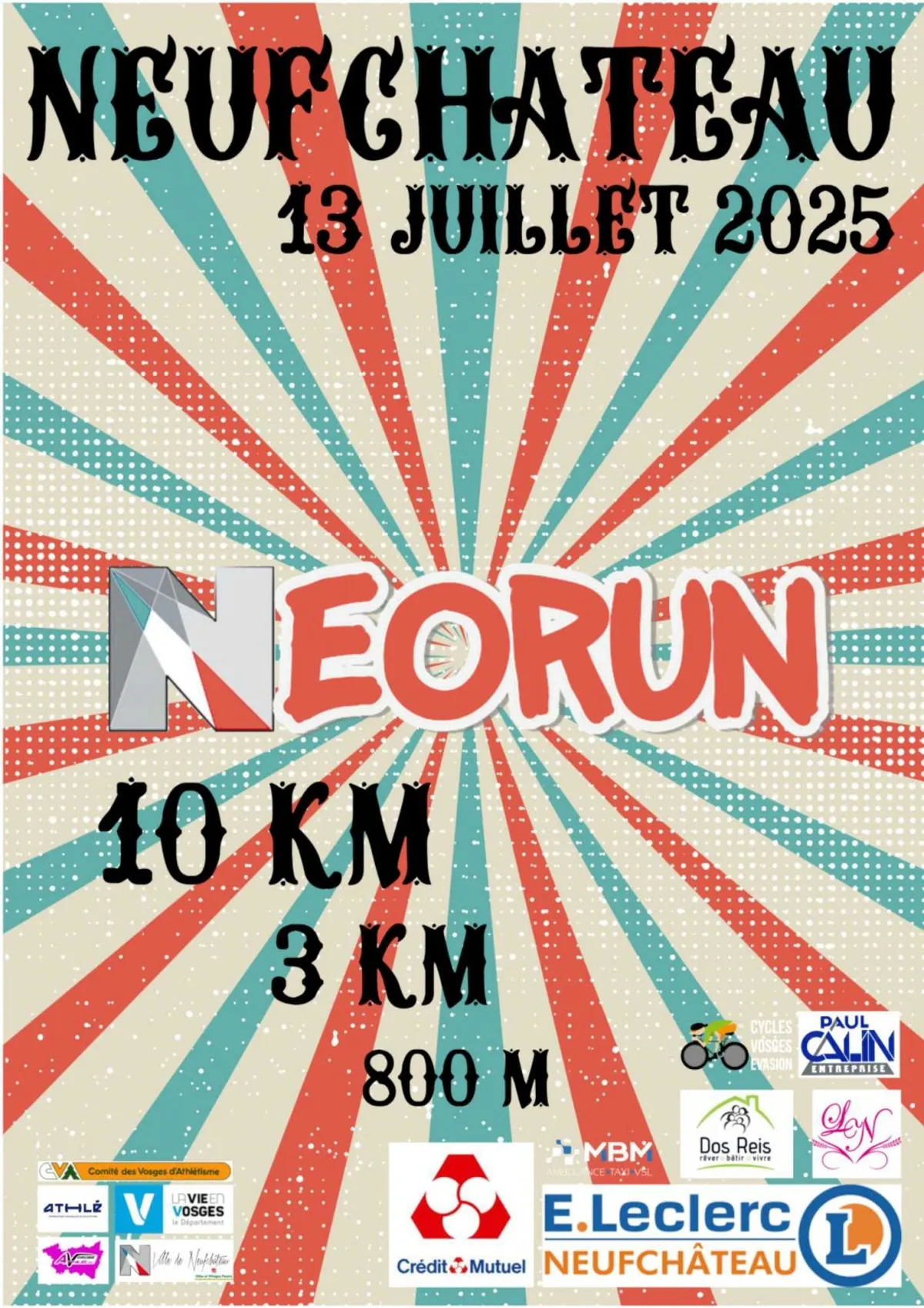 Neo Run – Neufchateau 2025 Inscription Résultats