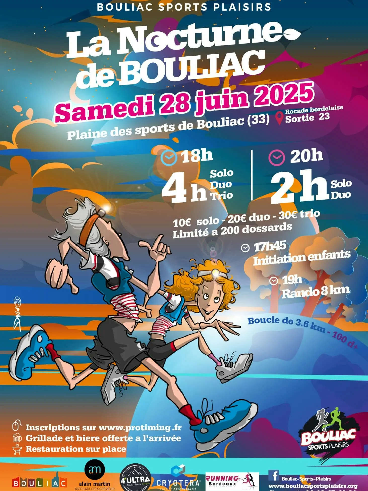 Nocturne de Bouliac 2026 Inscription Résultats