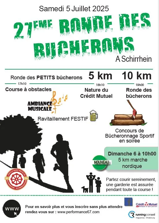 Ronde des Bûcherons – Schirrhein 2025 Inscription Résultats