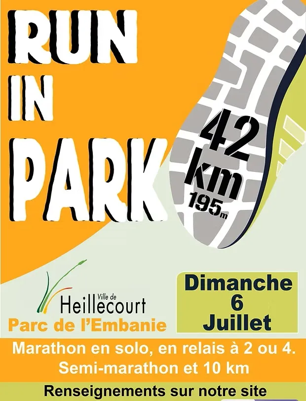 Run in park marathon festif 2025 Inscription Résultats
