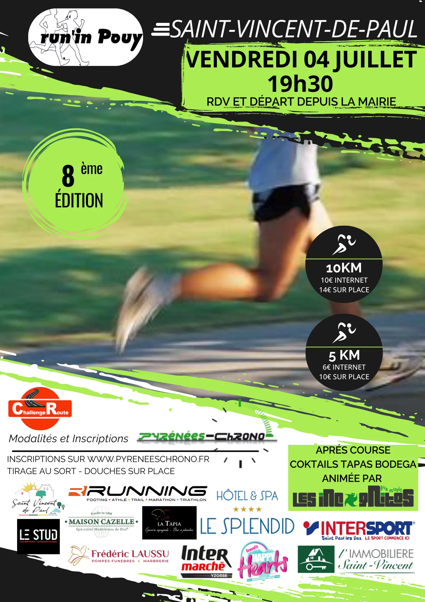Run in Pouy 2025 Inscription Résultats