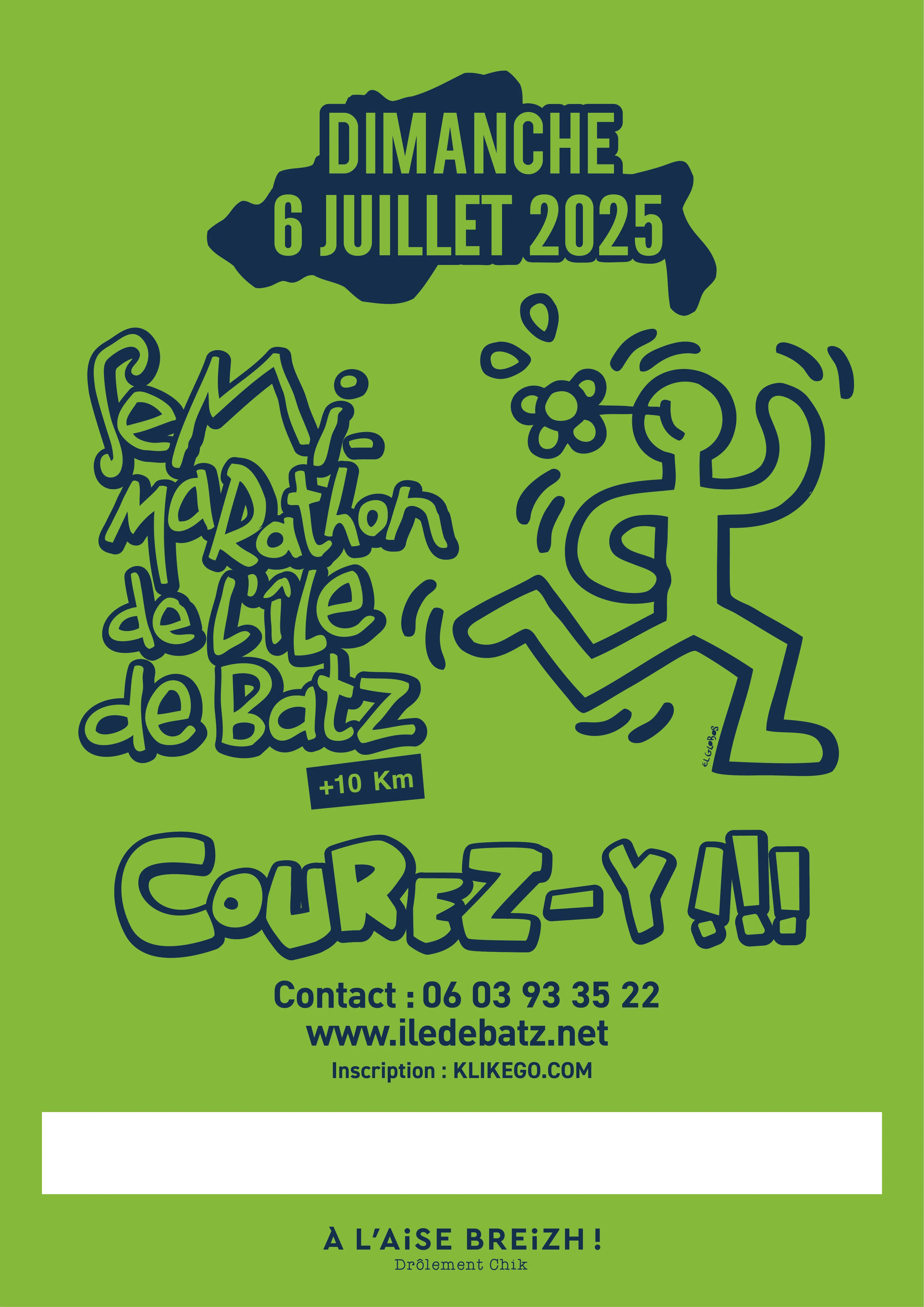 affiche de la course