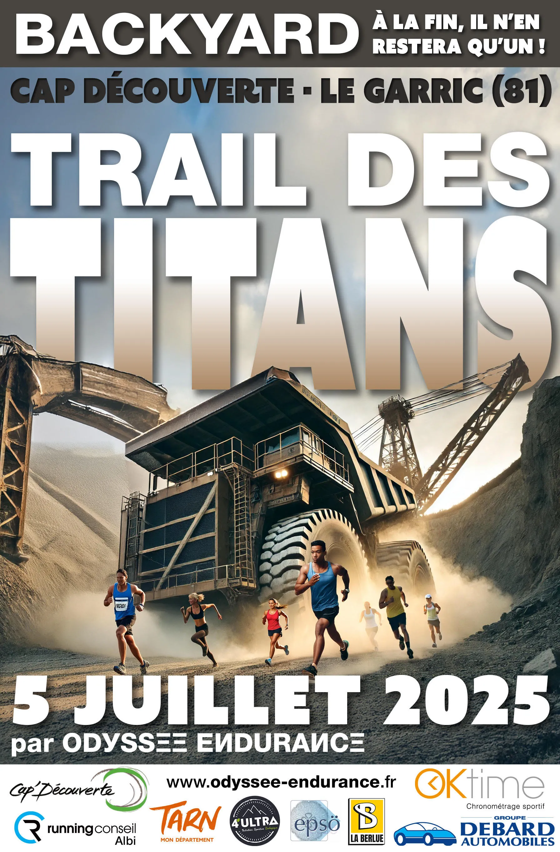 affiche de la course