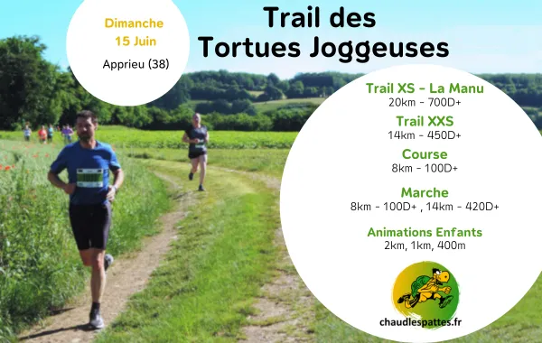 Trail des Tortues Joggeuses 2025 Inscription Résultats