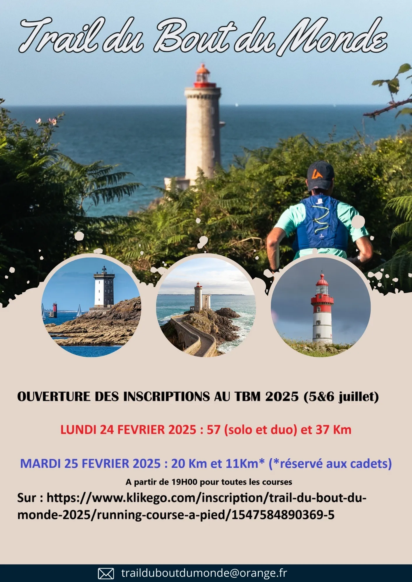 Trail du Bout du Monde 2026 Inscription Résultats