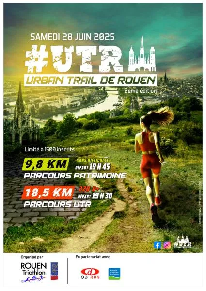Urbain trail de Rouen 2025 Inscription Résultats