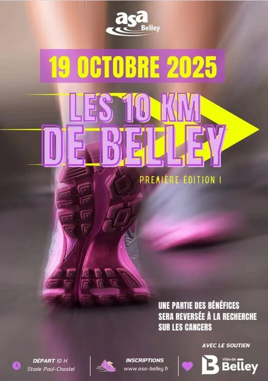 10km de Belley 2025 Inscription Résultats