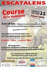 Corrida Escatalens 2025 Inscription Résultats