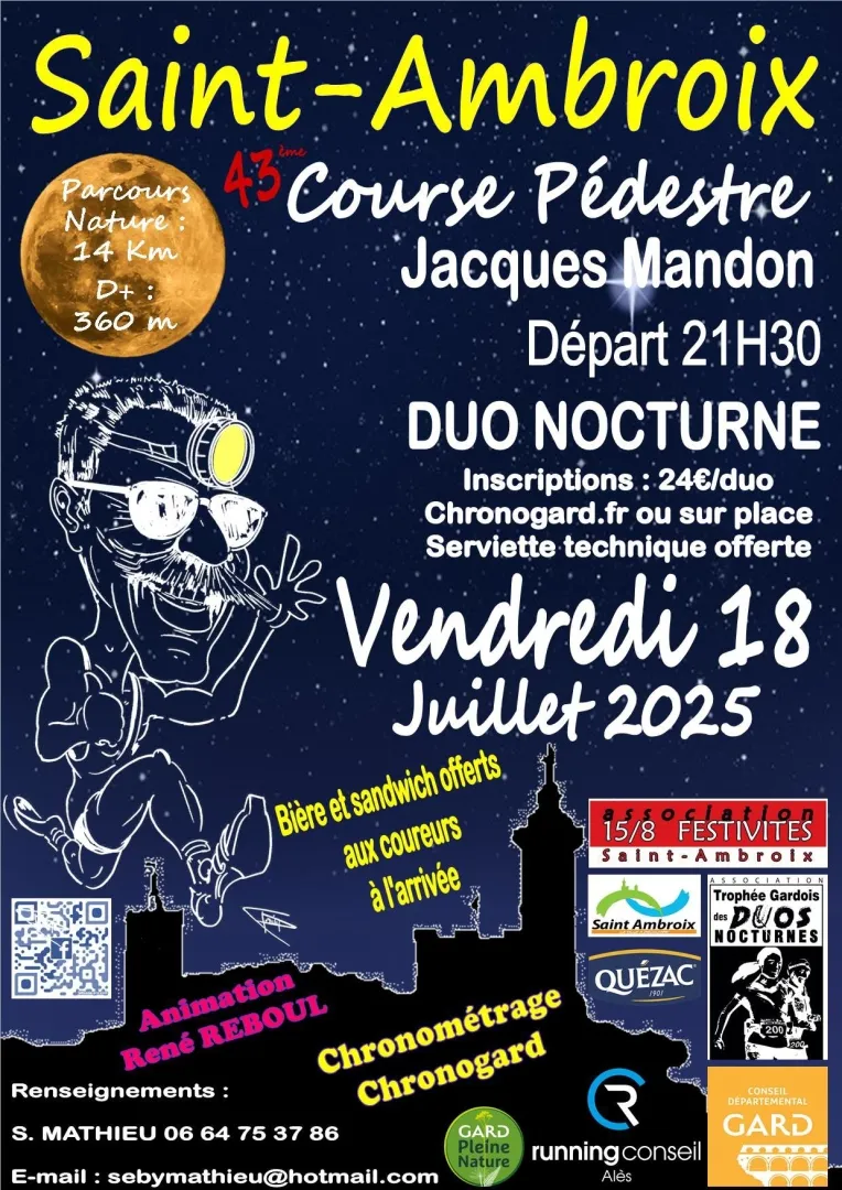 Course Jacques Mandon 2025 Inscription Résultats