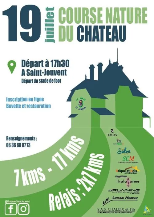 affiche de la course