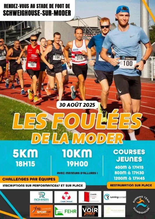 Foulées de la Moder 2025 Inscription Résultats