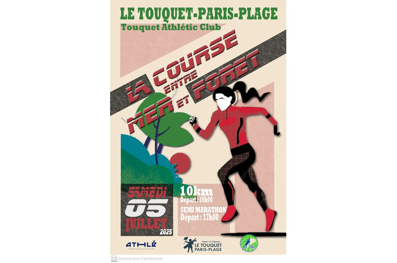 La Course entre Mer et Forêt du Touquet 2025 Inscription Résultats