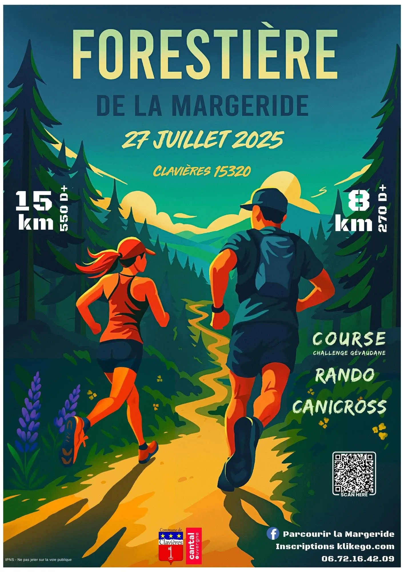 La Forestière de la Margeride 2025 Inscription Résultats