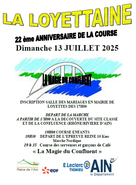 La Magie du Confluent – La Loyettaine 2025 Inscription Résultats