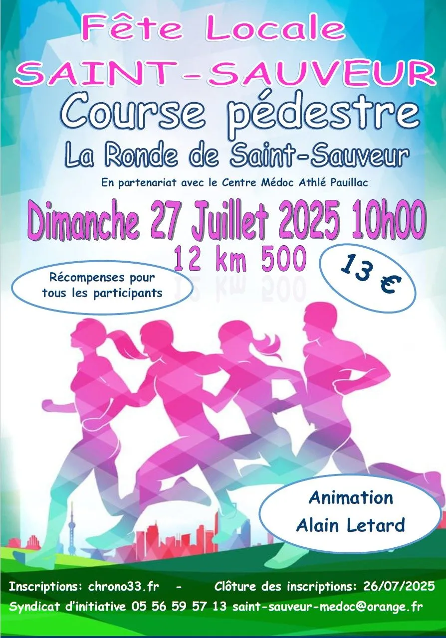 La Ronde de Saint Sauveur 2025 Inscription Résultats