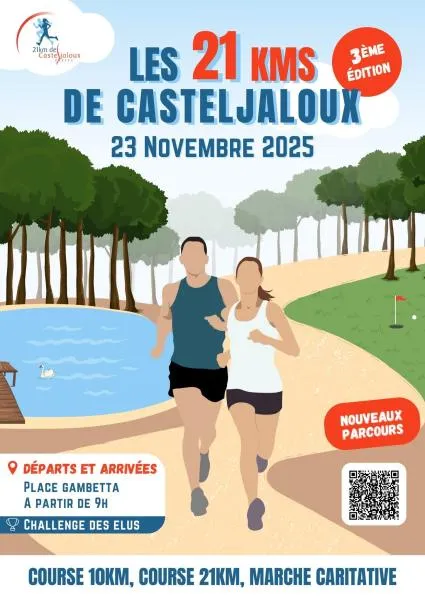 Les 21 kms de Casteljaloux 2025 Inscription Résultats