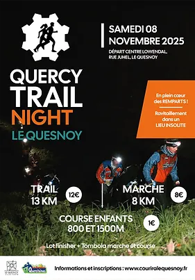 Quercy night trail 2024 Inscription Résultats