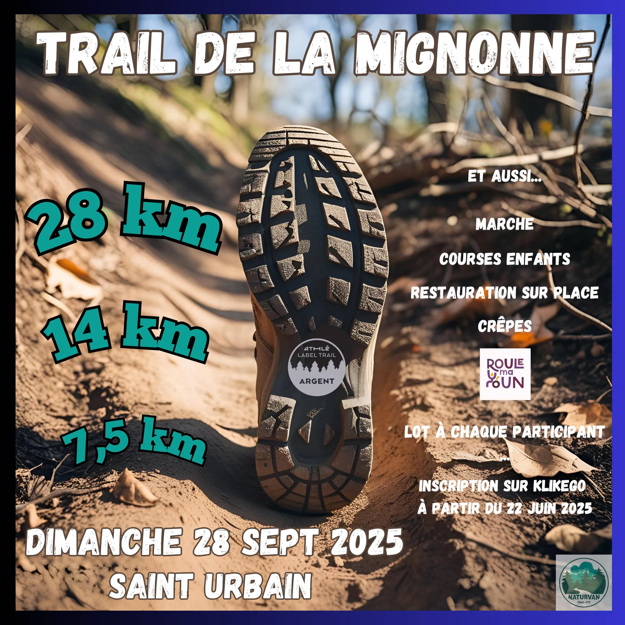 Trail de la Mignonne 2025 Inscription Résultats