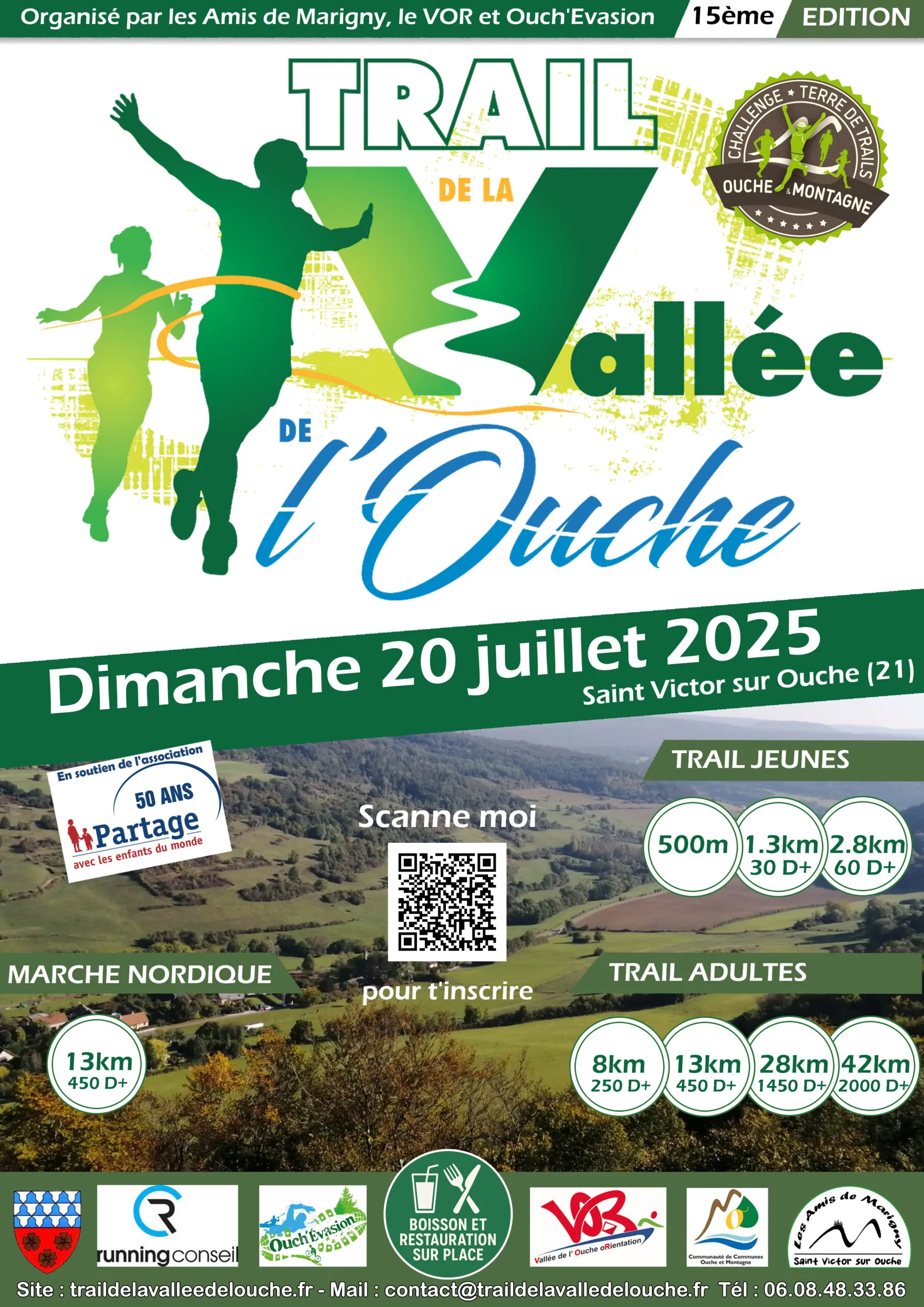 affiche de la course