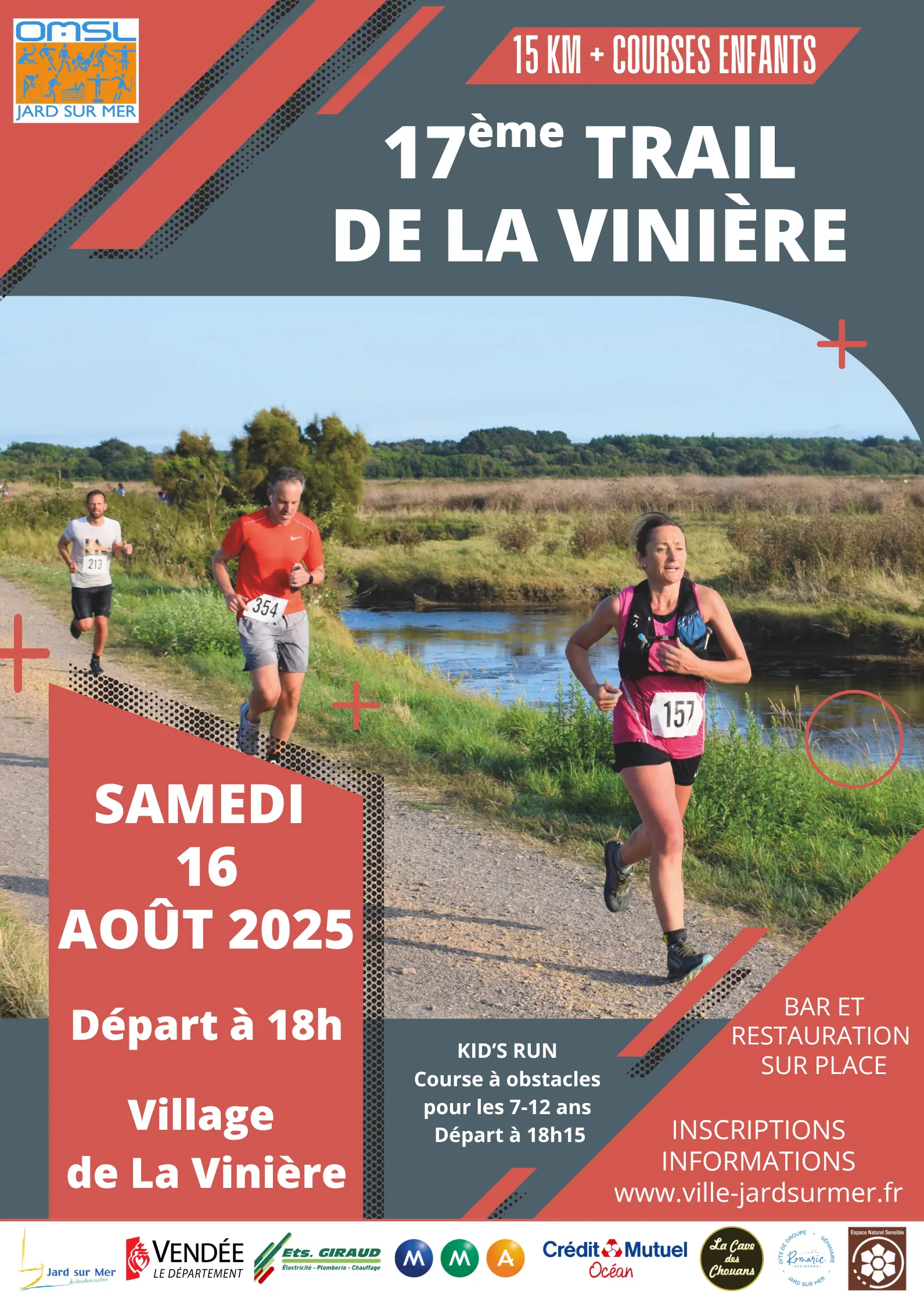 Trail de la Vinière 2025 Inscription Résultats